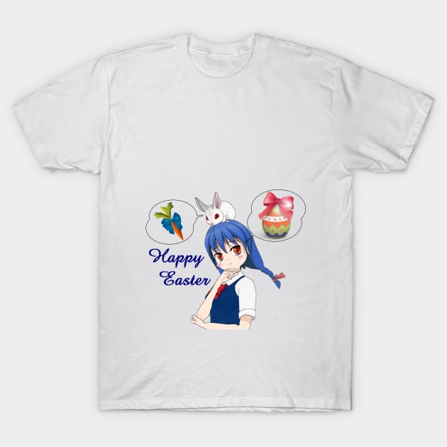 Happy Easter (Customizable) T-Shirt by Alkimya